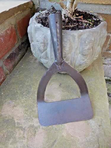 Vintage dutch hoe head - vintage, garden