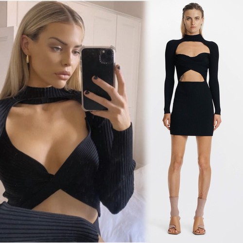 Dion lee black knit - lee,