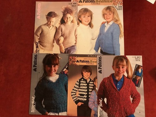 Patons original 1980 child - 1980's,
