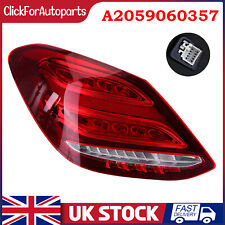 LEFT SIDE TAIL LED LIGHT LAMP ASSY A2059060357 FOR MERCEDES-BENZ C-CLASS W205 UK