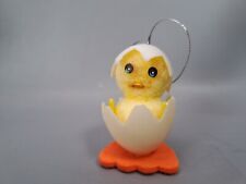 vintage 60s Easter egg cracked egg chick tree decoration vtg retro dec