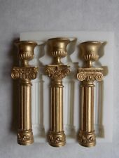 Dolls house Large Pillars Silicone Rubber Mould  1 /  12th Scale