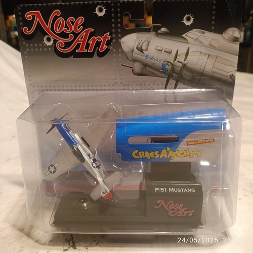Corgi nose art p51 - nose,
