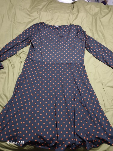 Wallis black and brown - black, spotty