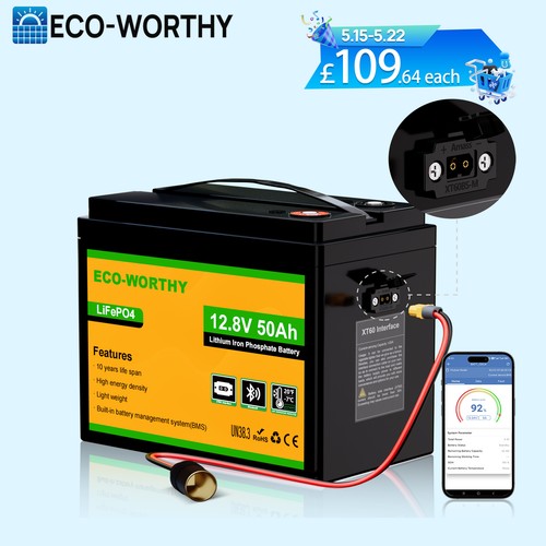 12v 50ah lithium battery - 12v,