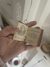Antique Miniature "Bryce's Thumb English Dictionary"  