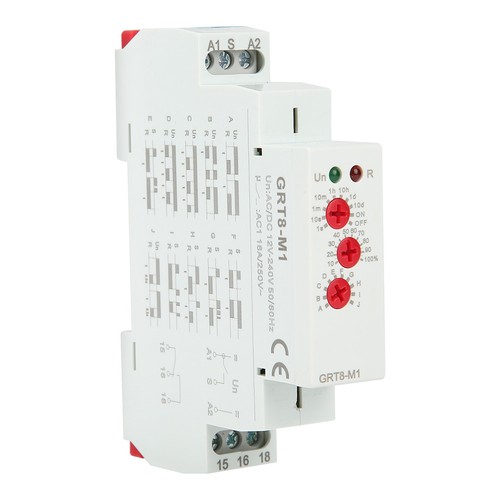 Digital time relay for - relay, din