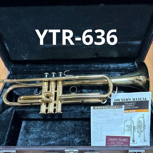 Yamaha ytr 636 trumpet - yamaha, vintage