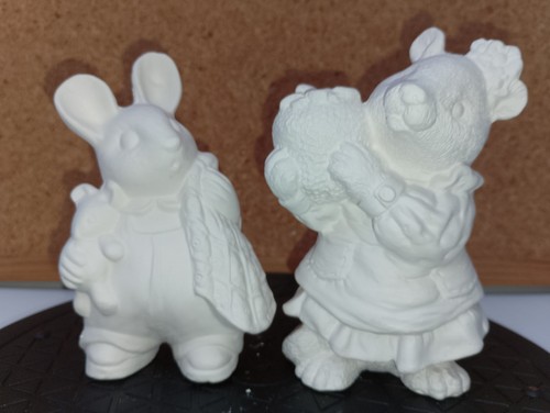 Unpainted ceramic bisque - unpainted,