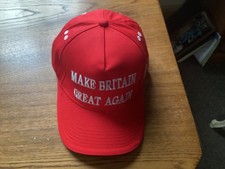 Make Britain Great Again cap, embroidered Union Jack , Patriotic hat Uk