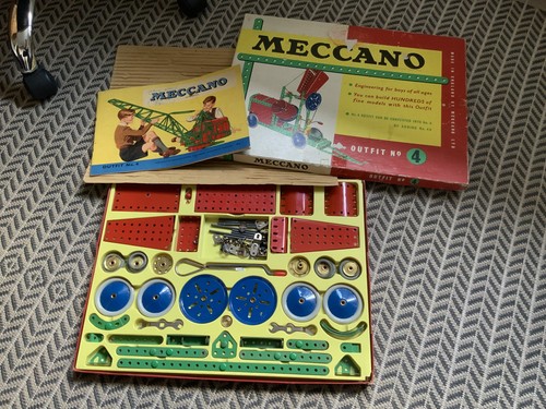 Vintage meccano set in - vintage, 4