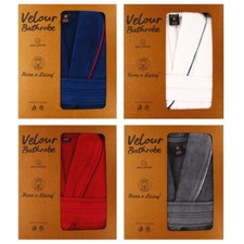 Mens & Womens Velour Towelling