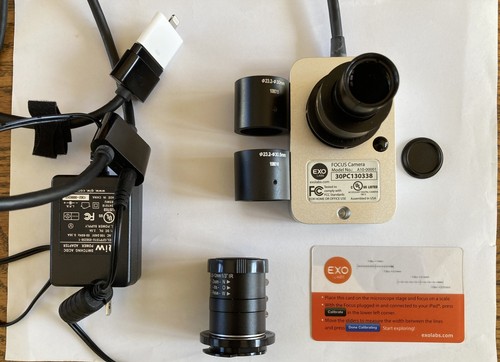 Camera for microscope - for,