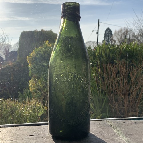 Antique glass porter - antique,