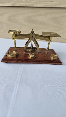 Antique brass wood - antique, small