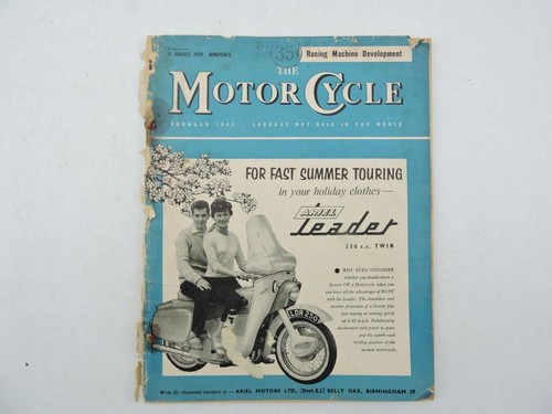 August 1959 motorcycle - 1959,