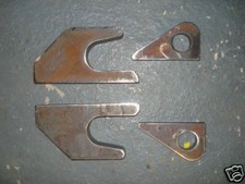 JCB Q-FIT (QUICK HITCH) WELD ON BRACKETS (SET)