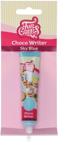 Funcakes choco writer sky blue - funcakes,