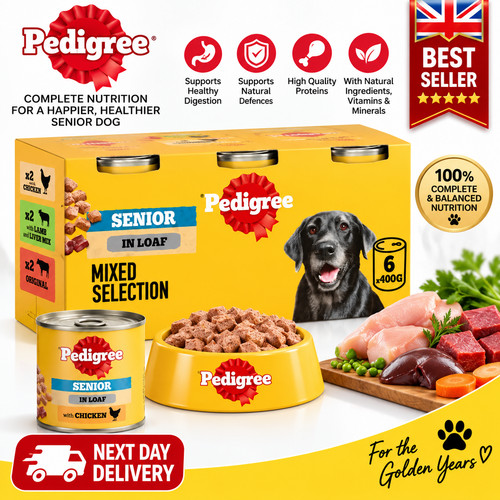 Pedigree senior dog - pedigree,