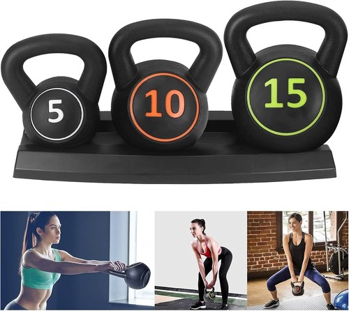 3pcs kettlebell set - kettlebell, fitness