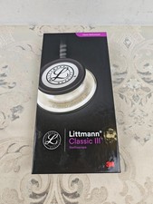 3M Littmann Classic III Monitoring Stethoscope, Champagne - Finish Chestpiece, B