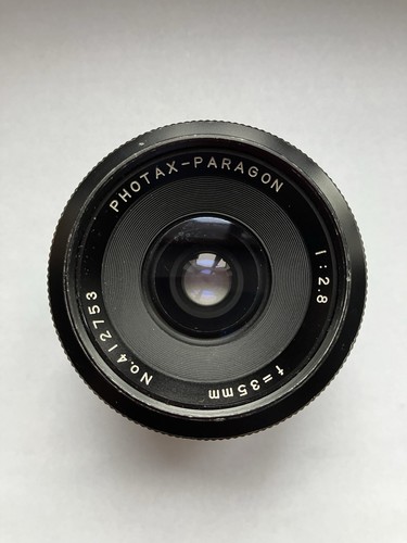 Photax paragon 35mm lens - photax,