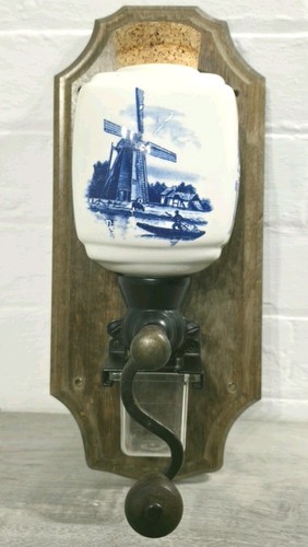Wall mounted coffee grinder - mounted,