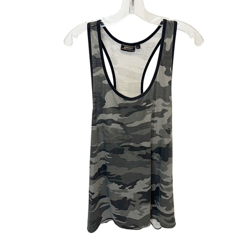 Gasp gray camo stringer tank - gray,