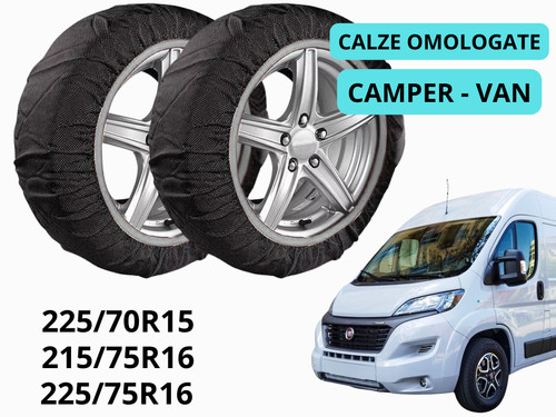 Snow socks for camper van - snow,