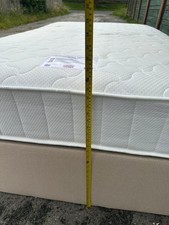 Adjustable double bed with mattress