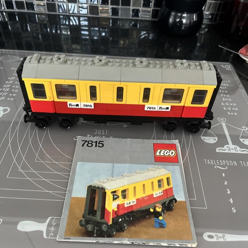 Vintage lego train - train, wagon