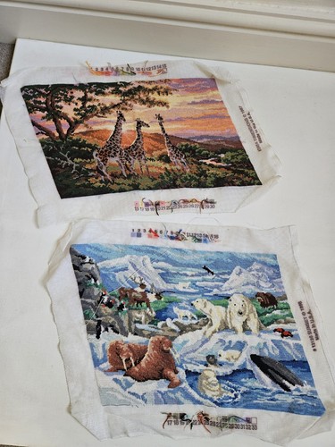 Pair vintage finished - pair,