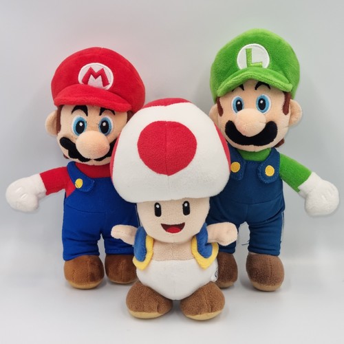 Super mario bros plush bundle - super,