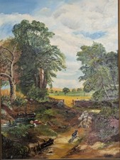 Original large Oil painting