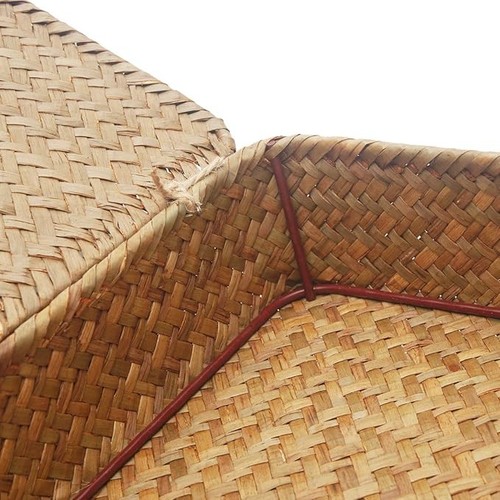 Seagrass storage box with lid - storage,