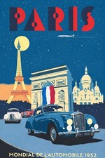 Paris auto show - 🚗, (1952)