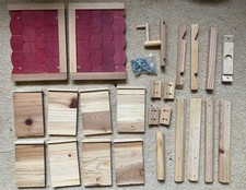 Miniature Fairy Pixie wooden water well Ornament Decoration