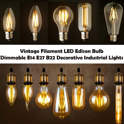 Vintage led edison bulb - led,