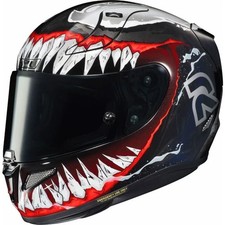HJC RPHA 11 VENOM 2 MARVEL BLACK RED FULL FACE MOTORCYCLE MOTORBIKE HELMET