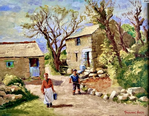 British impressionist oil - british,