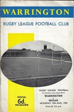Warrington v Wigan Wardonia