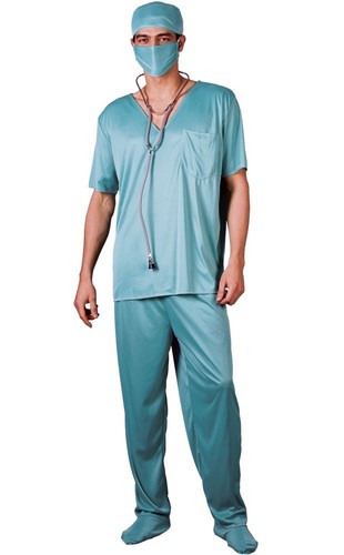 Adult surgeon scrubs - er,