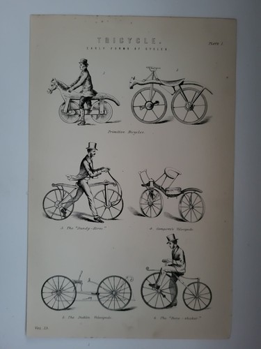 Antique print 1870 - antique,