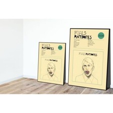 Foals Antidotes Fine Art Album Poster