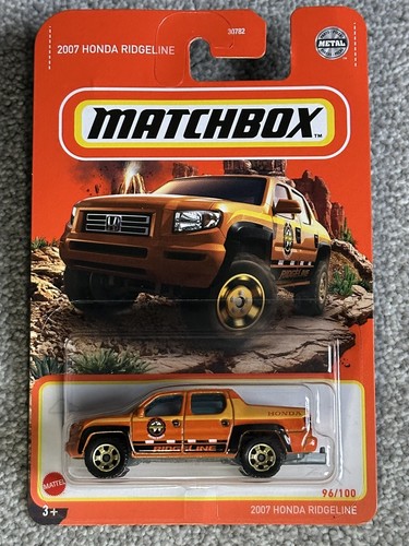 Matchbox 2007 honda ridgeline - honda,