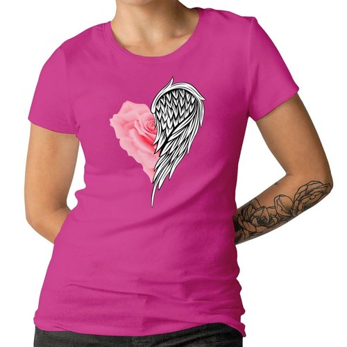Rose wings heart men - rose,