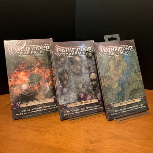 Pathfinder map pack - pack, lot