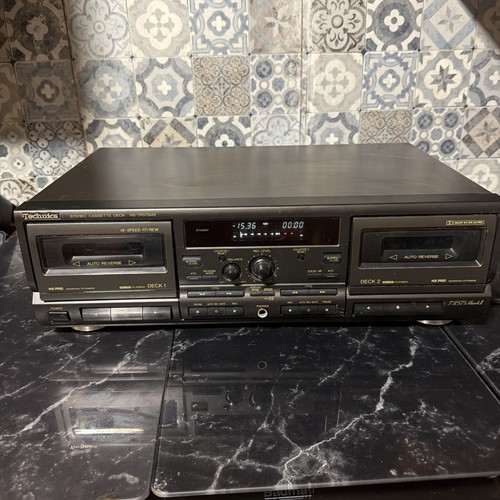 Technics cassette tape deck