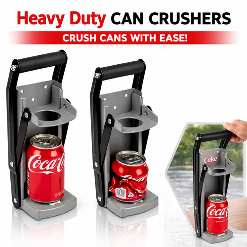 Can crusher wall mounted 16oz - can,