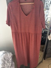 Red Blue And White V Neck Full
